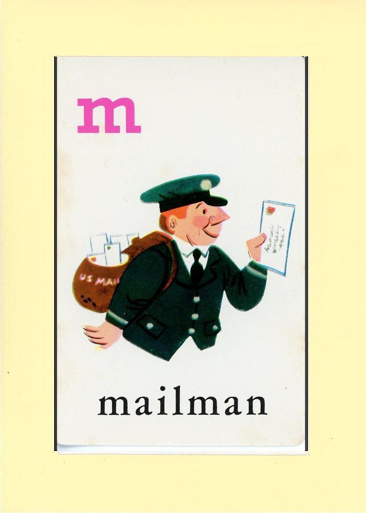 M is for Mailman-Alphabet Soup-Plymouth Cards