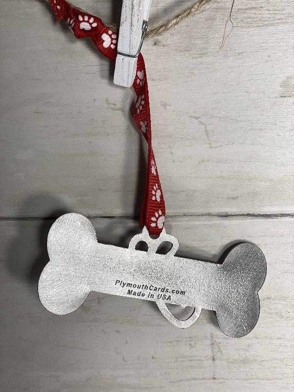 Dog Bone Ornament-Plymouth Cards