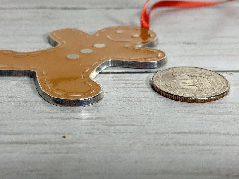 Gingerbread Man Ornament-Plymouth Cards