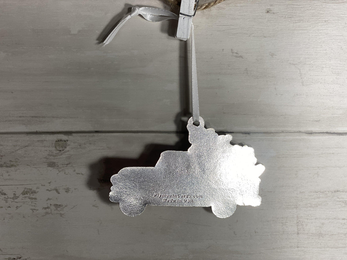 Red Truck Ornament-Plymouth Cards