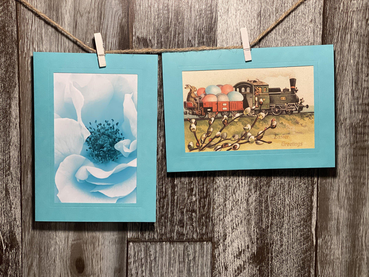 Cyan #CC315-Photo note cards-Plymouth Cards