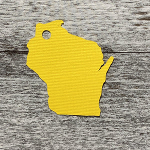 Wisconsin Tag-Gift Tags-Plymouth Cards