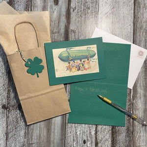 St. Patrick's Day ~ Souvenir-Greetings from the Past-Plymouth Cards