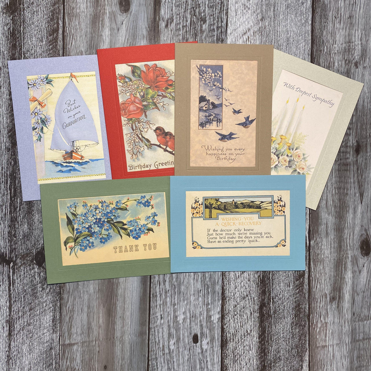 All Occasion "Greetings from the Past" Sampler-Greetings from the Past-Plymouth Cards