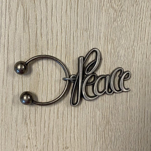 Peace key chain-Plymouth Cards