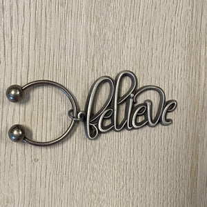 Believe key chain-Plymouth Cards
