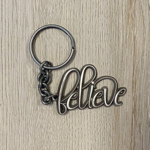 Believe key chain-Plymouth Cards