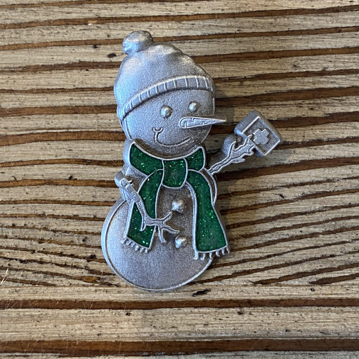 Clarence the Snowman SnoVid pin-Plymouth Cards