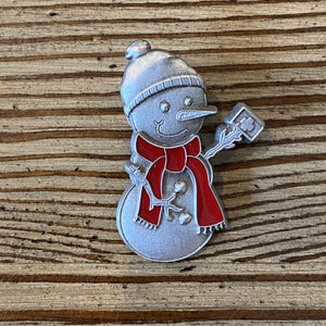 Clarence the Snowman SnoVid pin-Plymouth Cards