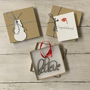 Music Note Heart ornament-Plymouth Cards