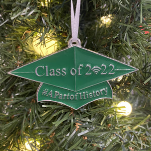 Class of 2022 ornament - Green-Plymouth Cards