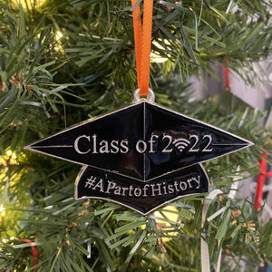 Class of 2022 ornament - Black-Plymouth Cards