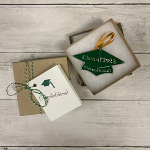 Class of 2022 ornament - Orange-Plymouth Cards