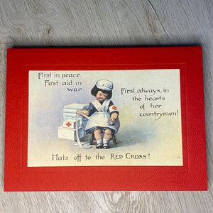 Hats off to the Red Cross-Greetings from the Past-Plymouth Cards
