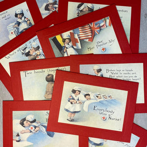 Hats off to the Red Cross-Greetings from the Past-Plymouth Cards