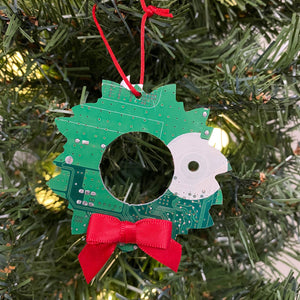 Wreath ornament-Plymouth Cards