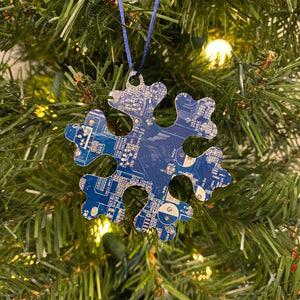 Snowflake ornament-Plymouth Cards