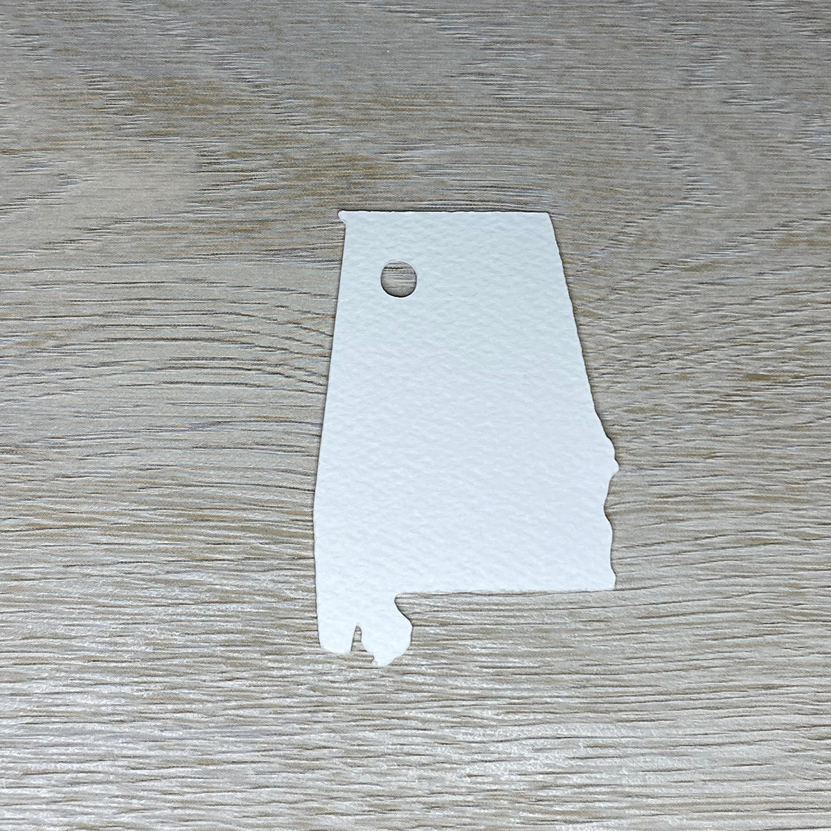 Alabama State Shape Gift Tag-Gift Tags-Plymouth Cards