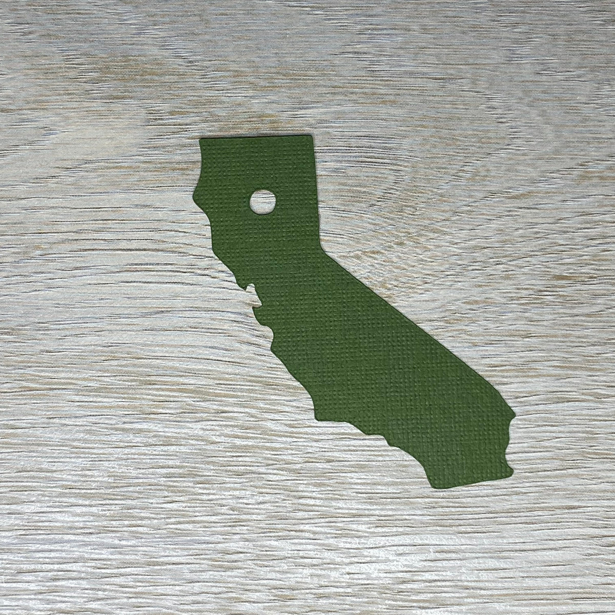 California State Shape Gift Tag-Gift Tags-Plymouth Cards