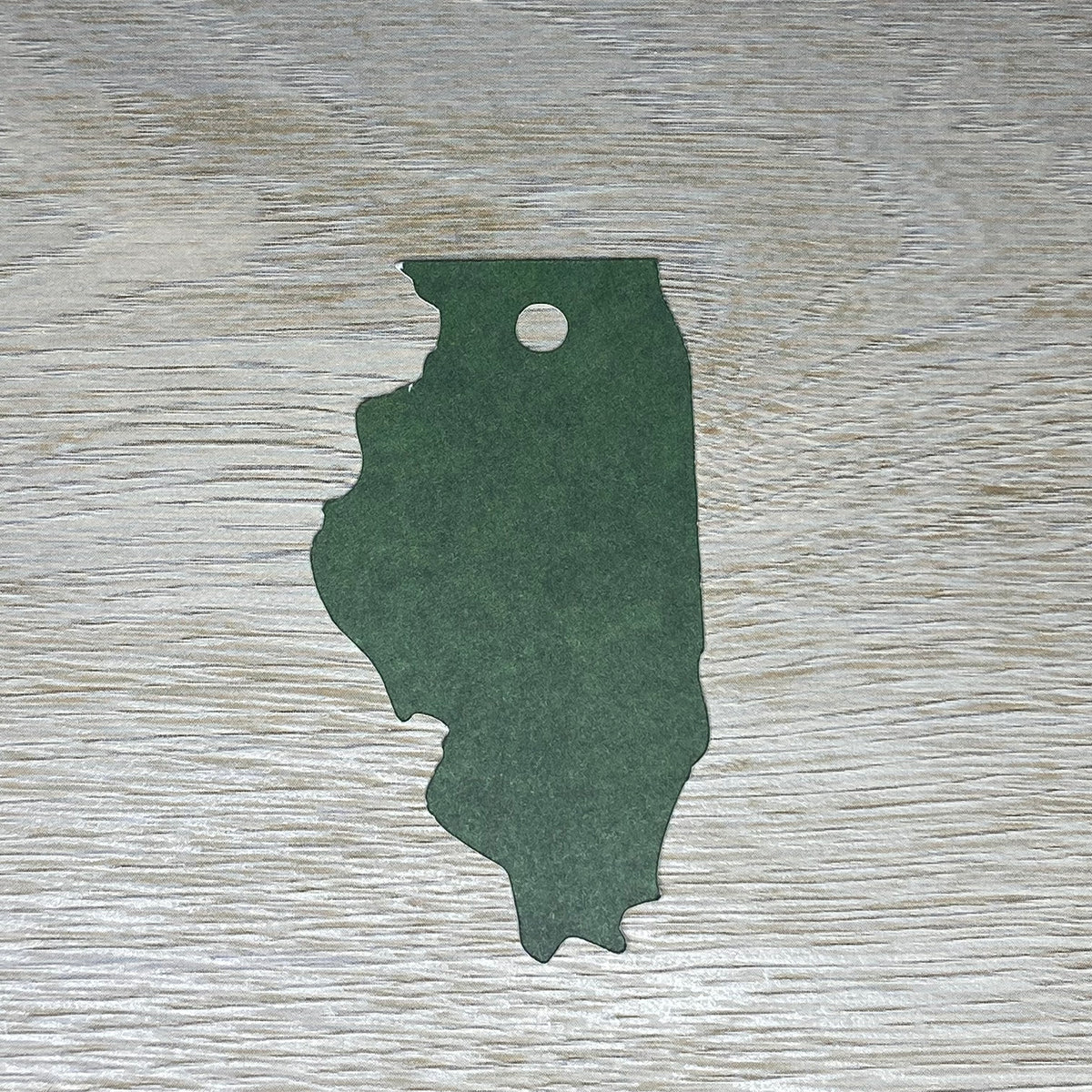 Illinois State Shape Gift Tag-Gift Tags-Plymouth Cards