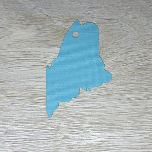 Maine State Shape Gift Tag-Gift Tags-Plymouth Cards