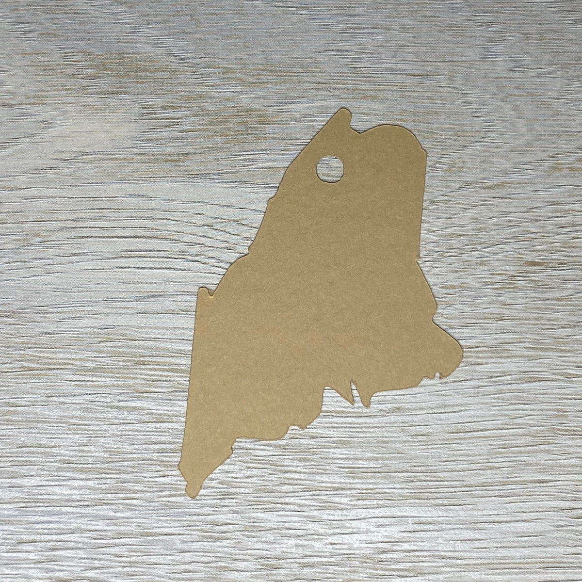 Maine State Shape Gift Tag-Gift Tags-Plymouth Cards