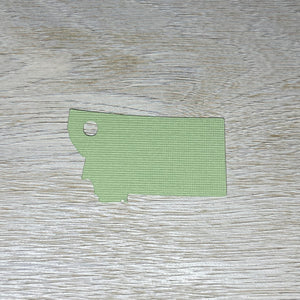 Montana State Shape Gift Tag-Gift Tags-Plymouth Cards