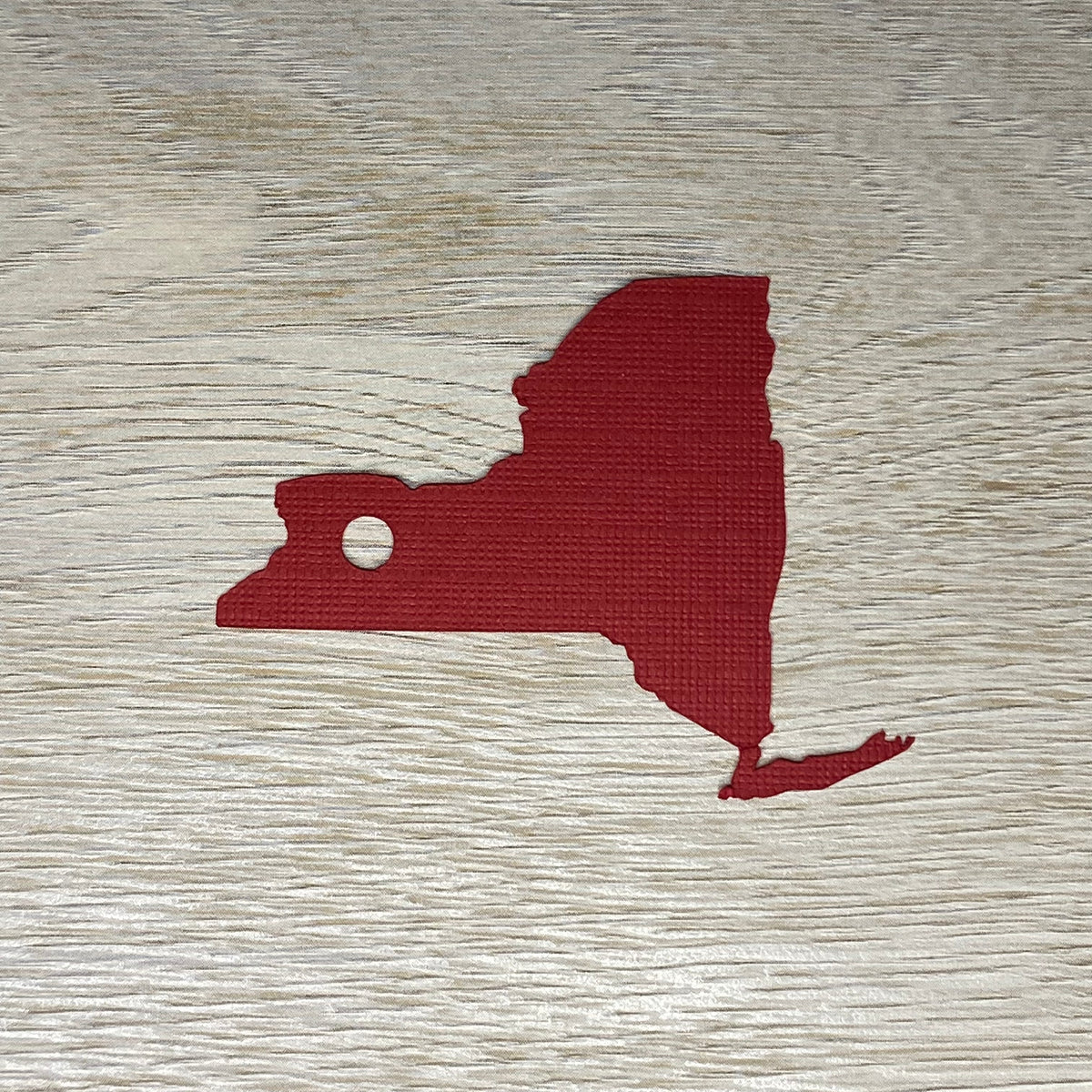 New York State Shape Gift Tag-Gift Tags-Plymouth Cards