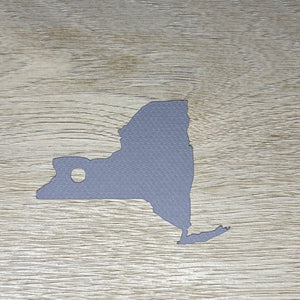 New York State Shape Gift Tag-Gift Tags-Plymouth Cards