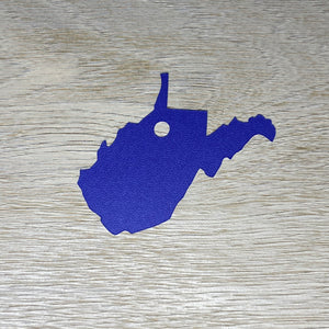 West Virginia State Shape Gift Tag-Gift Tags-Plymouth Cards