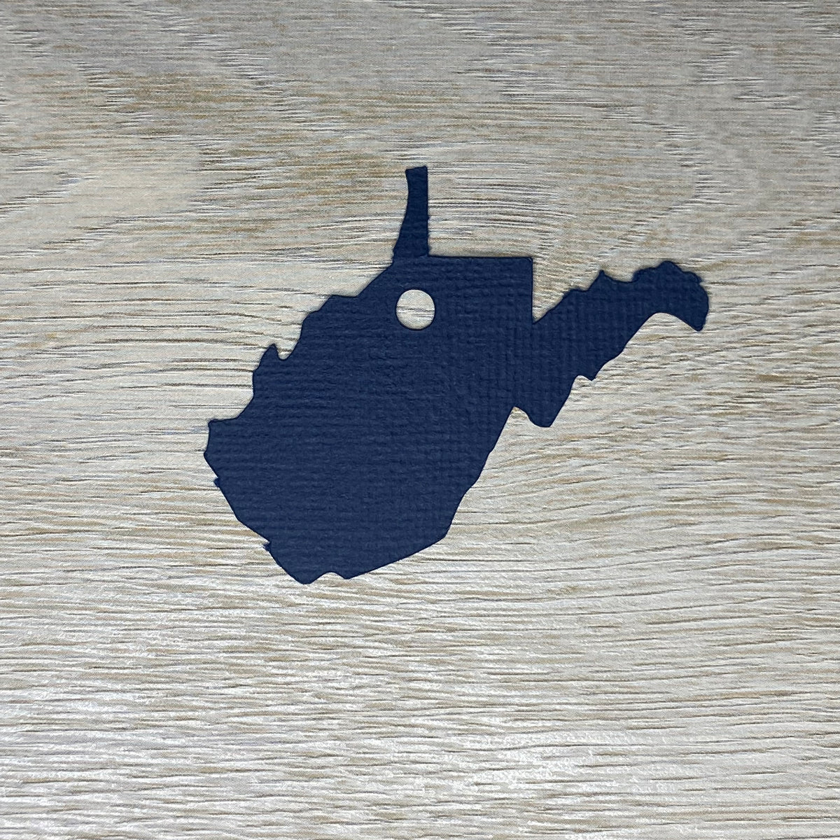 West Virginia State Shape Gift Tag-Gift Tags-Plymouth Cards