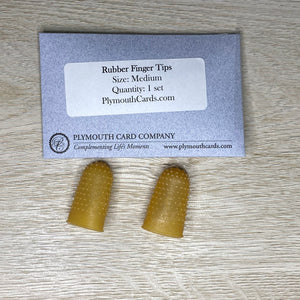 Swingline Rubber Finger Tips - Two pack-Rubber Finger Tips-Plymouth Cards