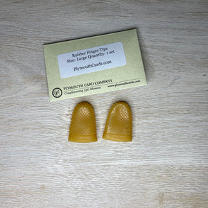 Swingline Rubber Finger Tips - Two pack-Rubber Finger Tips-Plymouth Cards