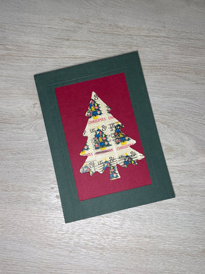 Tree - Christmas Tree 8 cent stamp card-Plymouth Cards