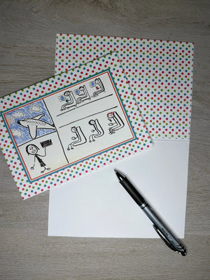 Hostess at Closing-Greetings from the Past-Plymouth Cards