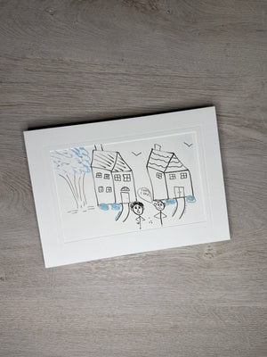 Crazy Neighbor-Greetings from the Past-Plymouth Cards