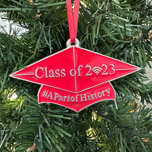 Class of 2023 ornament - 6 cap colors-Plymouth Cards