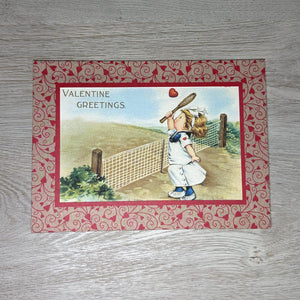 Valentine Greetings Tennis-Greetings from the Past-Plymouth Cards