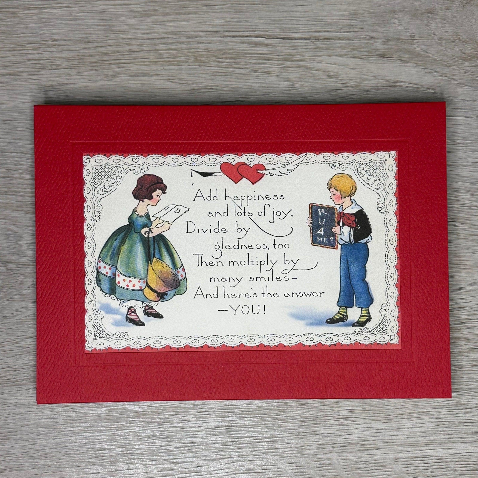 Add Happiness Valentine-Greetings from the Past-Plymouth Cards