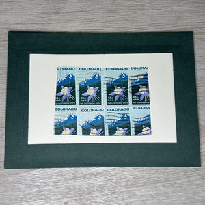 Colorado - 13 cent stamp cards-Plymouth Cards