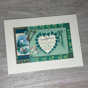 St. Patrick's Day ~ Irish Memories-Greetings from the Past-Plymouth Cards