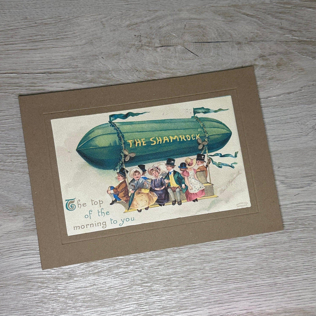 St. Patrick's Day ~ The Shamrock-Greetings from the Past-Plymouth Cards