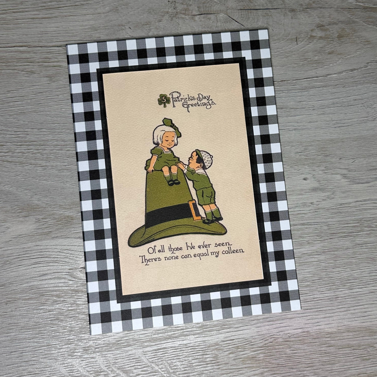 St. Patrick's Day Greeting-Greetings from the Past-Plymouth Cards