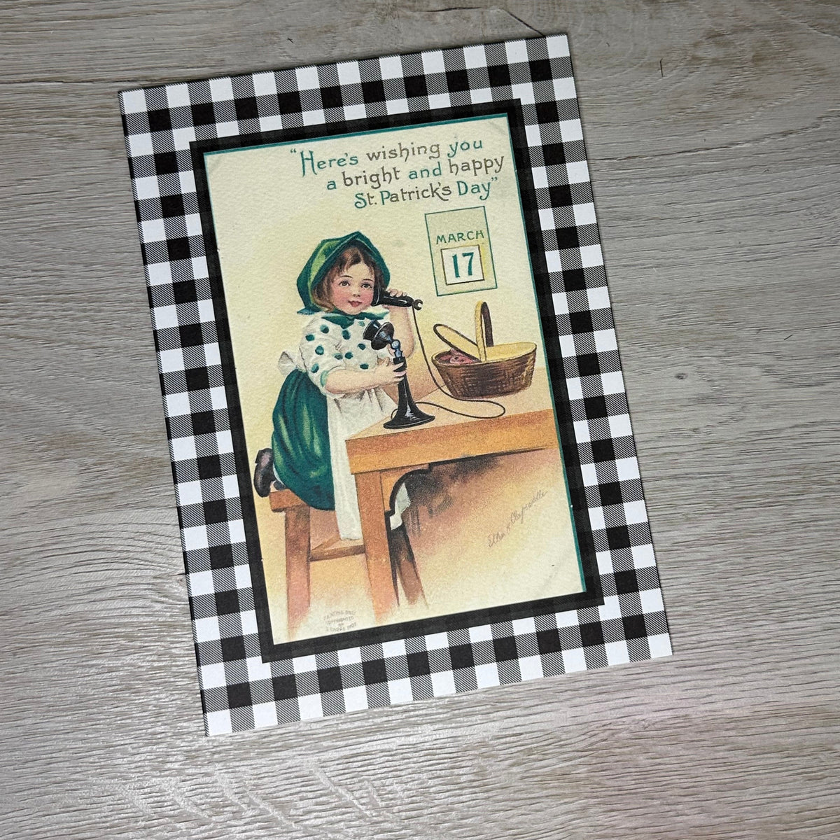 Bright and Happy St Patrick's Day-Greetings from the Past-Plymouth Cards