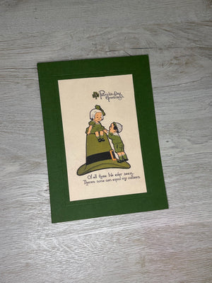 St. Patrick's Day "Greetings from the Past" Sampler-Greetings from the Past-Plymouth Cards