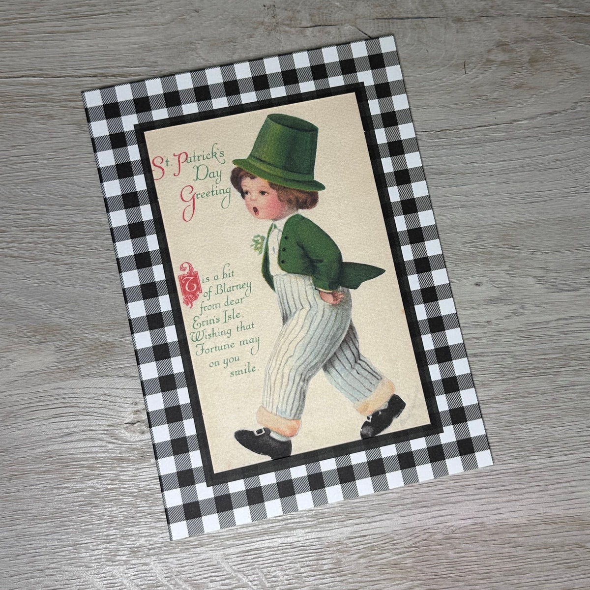 Tis a bit of Blarney-Greetings from the Past-Plymouth Cards