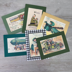 St. Patrick's Day "Greetings from the Past" Sampler-Greetings from the Past-Plymouth Cards