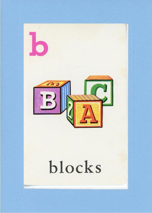 B is for blocks-Alphabet Soup-Plymouth Cards