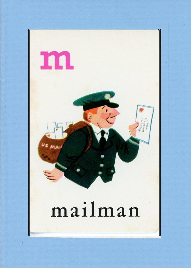 M is for Mailman-Alphabet Soup-Plymouth Cards