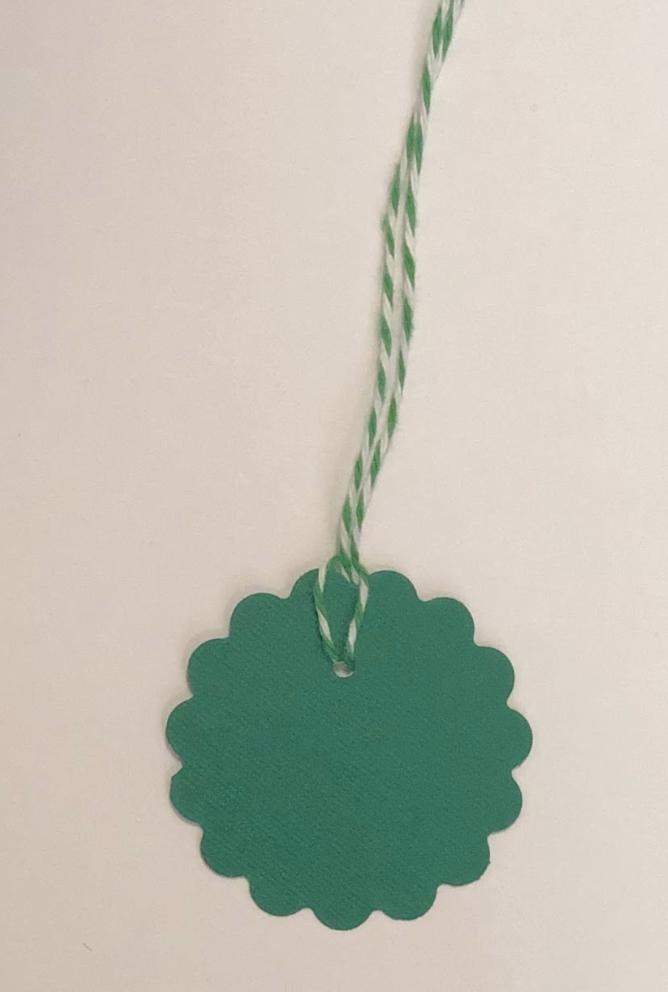 Scallop gift tags-Gift Tags-Plymouth Cards